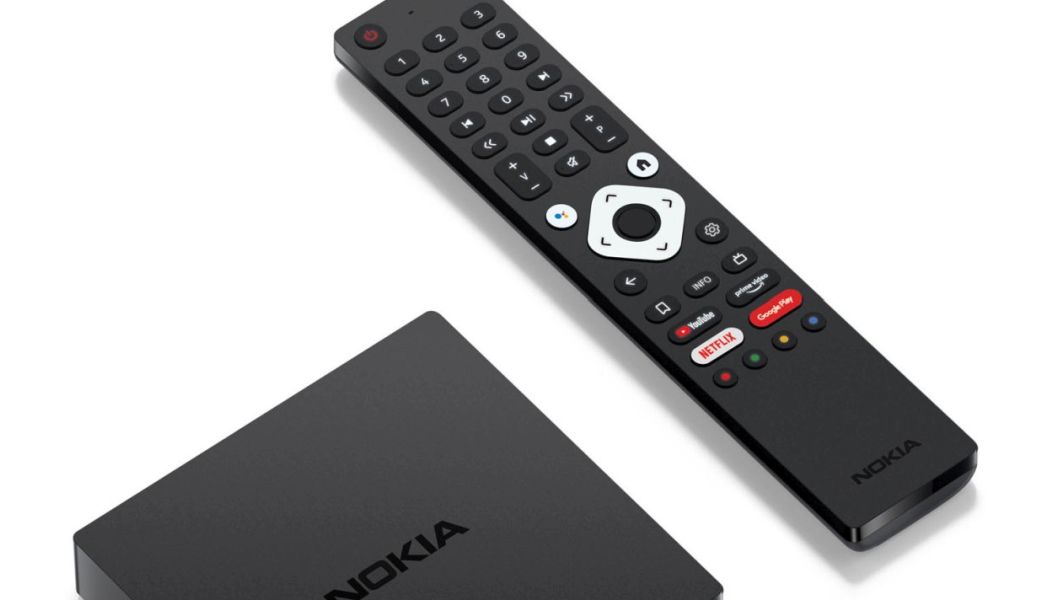 Nokia Streaming Box 8010 Android TV Výtečná kombinace cena/výkon a  nejrychlejší Wi-Fi